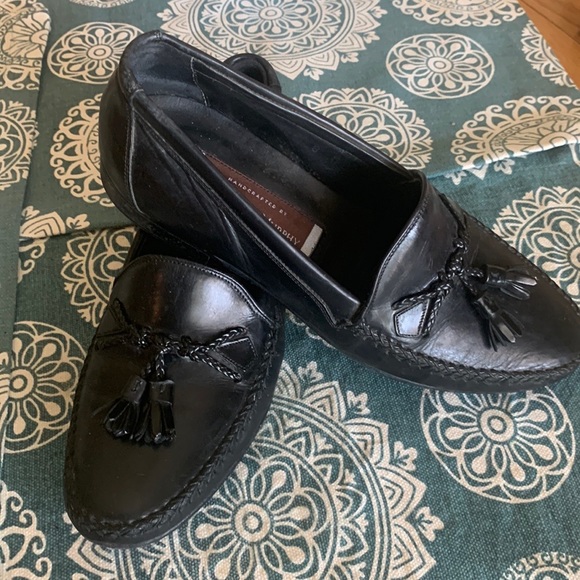 Men’s Black shoes size 8 M - Picture 3 of 12